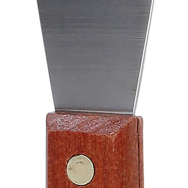 EDELSTAHL Spachtel, 50mm, mit Holzgriff