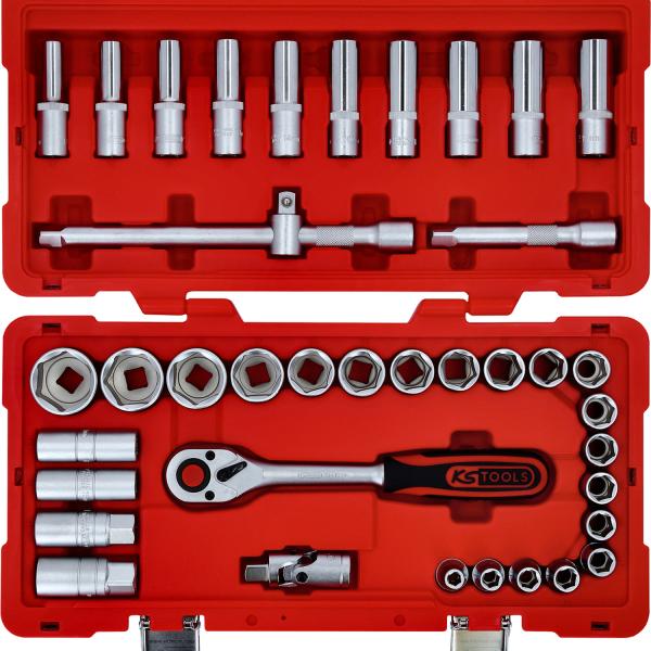 1/2" Steckschlüssel-Satz, 39-tlg