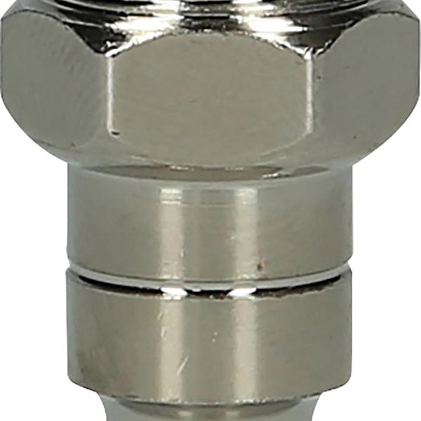 Metall-Stecknippel, 1/4"AG, 44mm