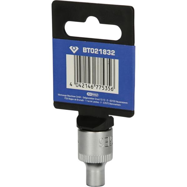 3/8" Torx-E-Stecknuss, E6