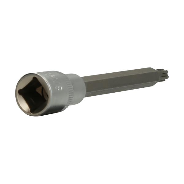 1/2" RIBE-Bit-Stecknuss, 140 mm lang, M8