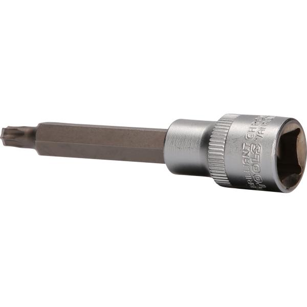 1/2" Torx-Bit-Stecknuss, 100 mm lang, T40