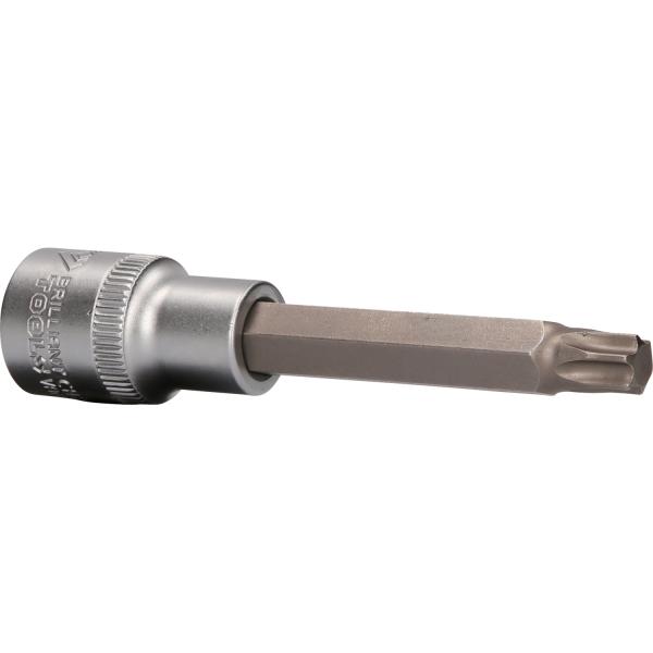 1/2" Torx-Bit-Stecknuss, 100 mm lang, T50