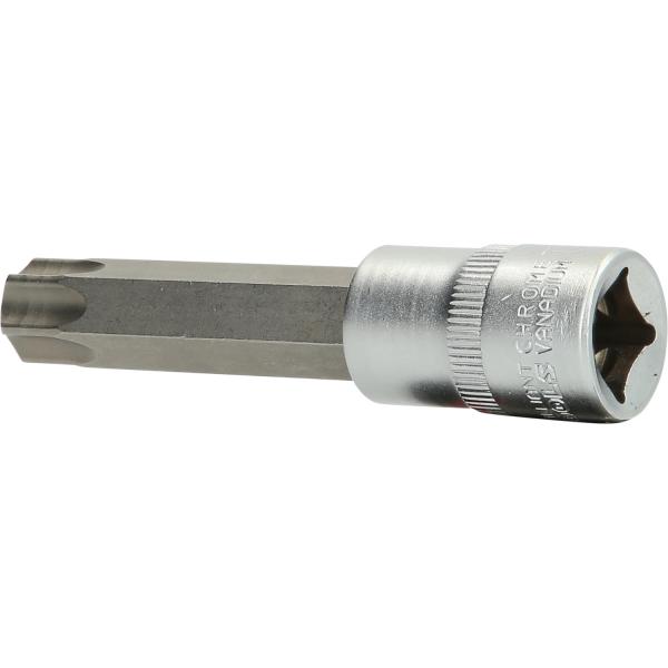 1/2" Torx-Bit-Stecknuss, 100 mm lang, T70