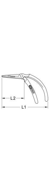 KS TOOLS - 5in1 Crimpzange mit gebogenem Griff 115.1238